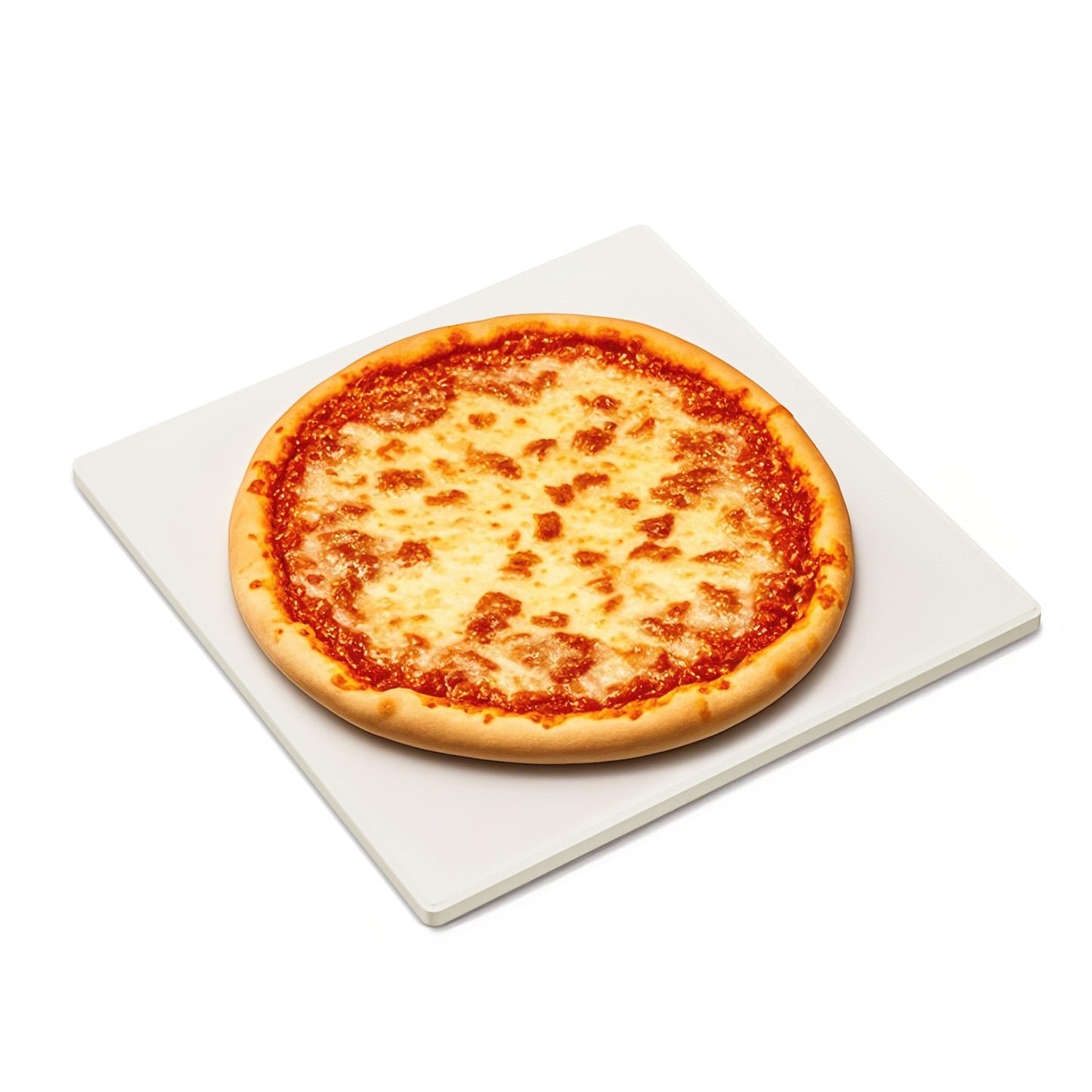 Professional Cordierite Pizza Stone - 32x32cm Baking Stone for Perfect Crusts
