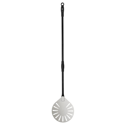 Aluminum Pizza Turning Peel with Extended Silcone Handle