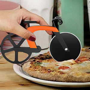 ‌Innovative Bicycle Pizza Cutter