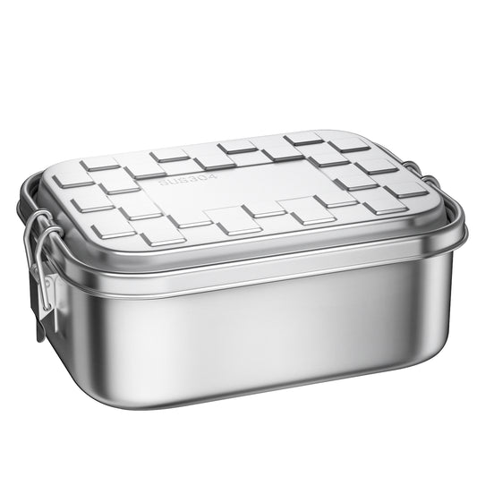 ‌Premium Leakproof Stainless Steel Bento Box – 900ml (30 oz)