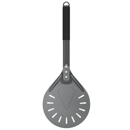 Professional Pizza Peel - Hard-Anodized Aluminum with Perforations for Wood-Fired Ovens