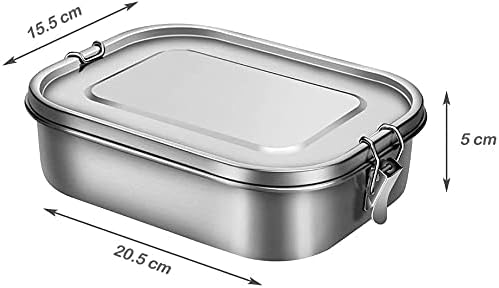 ‌Bento-Box mit drei Fächern | Auslaufsicheres und familienfreundliches Design