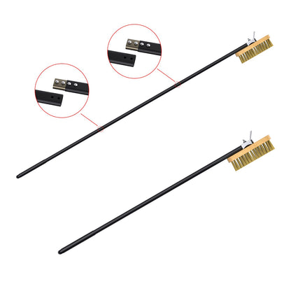 Professional Wood-Fired Oven Cleaning System with Adjustable Handle