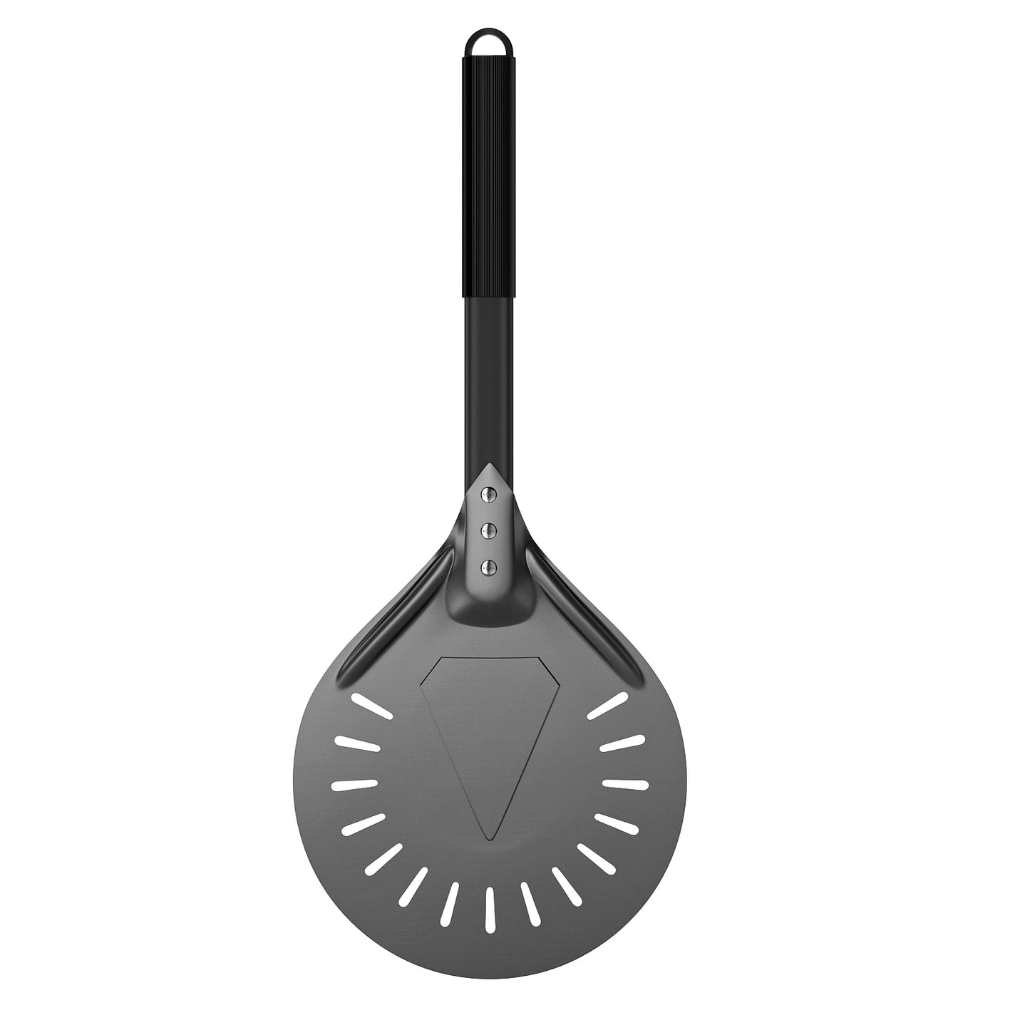 Professional Pizza Peel - Hard-Anodized Aluminum with Perforations for Wood-Fired Ovens